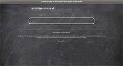 Desktop Screenshot of mykitchenstore.co.uk